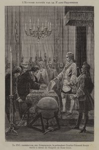 Distorsión de la historia por los masones: el supuesto establecimiento de un capítulo de Rosacruces por el pretendiente Carlos Eduardo Estuardo en Arras en 1747 de French School