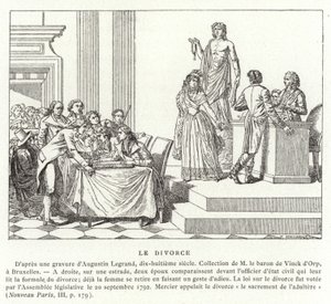Divorcio en la Francia Revolucionaria