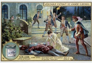 Don Juan: Acto I, Escena IV, la muerte del padre de Donn
