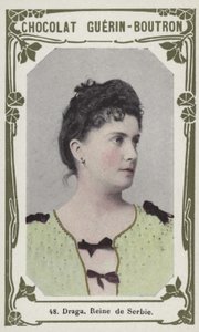Draga, Reina de Serbia de French School