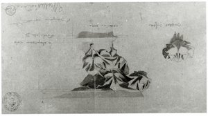 Dibujo para la restauración de Notre Dame de French School