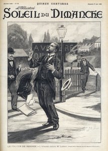 Caso Dreyfus - Intento de asesinato del Maestro Labori durante el juicio de Rennes - Ataque contra el Sr. Fernand Labori (1860-1917), abogado defensor de Alfred Dreyfus (1859-1935), herido con una bala en la espalda en Rennes mientras se dirigía al lugar d de French School