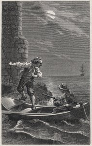 La fuga de Duguay-Trouin de la cautividad inglesa de French School