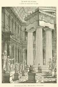 Escuela de bellas artes, en París, Museo de los yesos de French School
