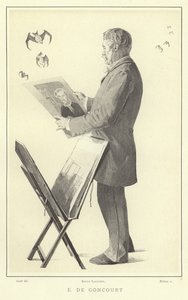 Edmond de Goncourt, escritor y crítico francés