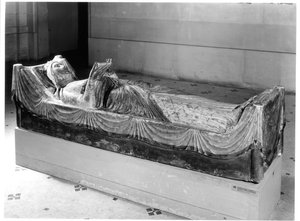 Efigie de Leonor de Aquitania (c.1122-1204) Reina de Francia, luego de Inglaterra