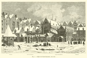 Iglesia de los Santos Inocentes, hacia 1550 de French School