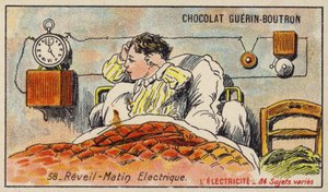 Reloj despertador eléctrico de French School