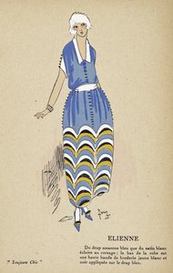 Elienne, de Toujours Chic, pub.1921-22 (estarcido)