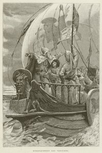 Embarque de los venecianos