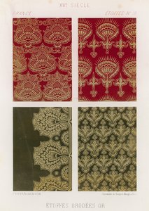 Tejidos bordados de la Francia del siglo XV de French School