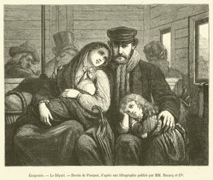 Emigrantes, La Partida
