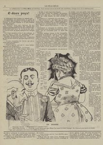 En soirée. Ilustración para Le Pele-Mele de French School