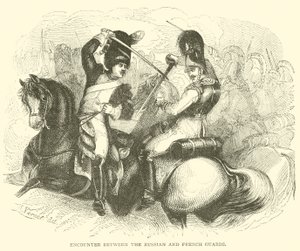Encuentro entre las Guardias Rusas y Francesas
