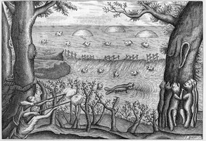Grabado de 1738 en 
