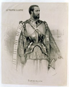 Enrico Tamberlick como Otelo, de El Teatro Ilustrado de French School