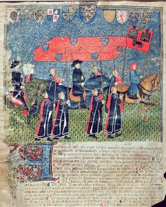 Entrada de Carlos VII (1403-61) en Toulouse de French School