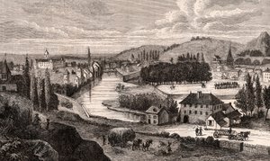 Epinal - Lorena - grabado en 