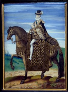 Retrato ecuestre de Enrique IV (1553-1610)