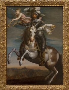 Retrato ecuestre de Luis XIII de French School