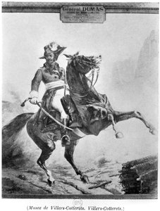 Retrato ecuestre de Thomas Alexandre Dumas (1762-1806) de French School