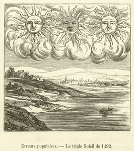 Errores populares, El triple Sol de 1492 de French School