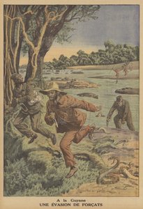 Fuga de convictos en la Guayana Francesa