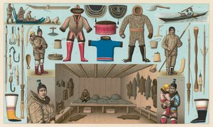 Traje de esquimales de French School