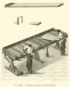 Etamage des glaces, charge Rabache (grabado) de French School