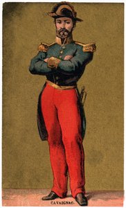 Eugene Cavaignac, c.1900 (grabado) de French School