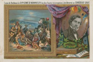 Eugène Delacroix, pintor francés del siglo XIX de French School