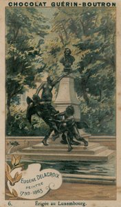 Eugene Delacroix, Pintor, 1799-1863, Erigida en Luxemburgo