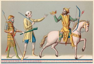 Europa, Traje de la Edad Media de French School