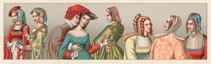 Traje de Europa de los siglos XV-XVI de French School
