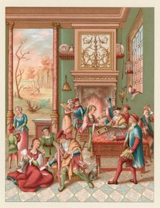 Europa Traje de los siglos XV-XVI de French School