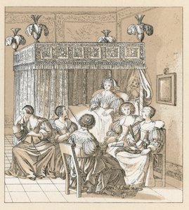Traje de Europa del siglo XVII de French School