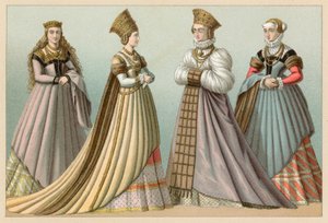 Europa Traje del Siglo XVI de French School