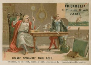 Evangelista Torricelli, físico y matemático italiano de French School