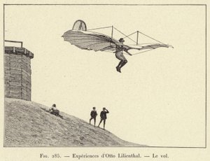 Experiencias de Otto Lilienthal, El vuelo de French School