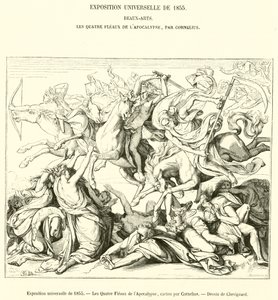 Exposición universal de 1855, Los Cuatro Jinetes del Apocalipsis de French School