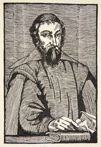 Fabri de Peiresc, copia de Boris Mestchersky (d.1957) ilustración de Histoire de la Nation Francaise, Sciences, Volúmenes I y II, por Gabriel Hanotaux (1853-1944), 1924 de French School