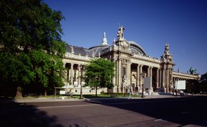Fachada del Grand Palais, construido por Henri Deglane, Albert Louvet y Albert Thomas, 1897-1900 de French School