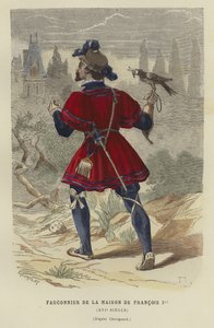 Halconero de la casa de Francisco I de Francia, siglo XVI de French School
