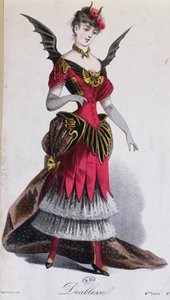 Disfraz de diablo femenino, de L