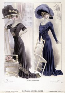 Desfile de moda, el 16/02/1910.