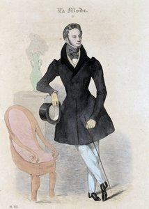 Moda masculina - en "Journal des tailors" de French School