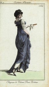 Mujer a la moda o merveilleuse de French School