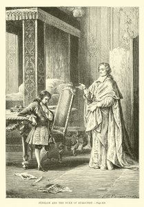 Fénelon y el Duque de Borgoña de French School