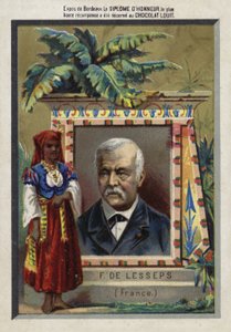 Ferdinand de Lesseps, empresario y constructor de canales francés