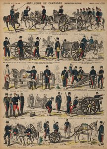Artillería de campaña del ejército francés